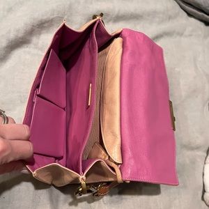 Prada purse or clutch w lock and key